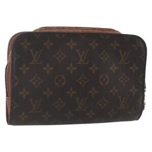 LOUIS VUITTON Monogram Orsay Clutch Bag M51790 LV Auth 152974